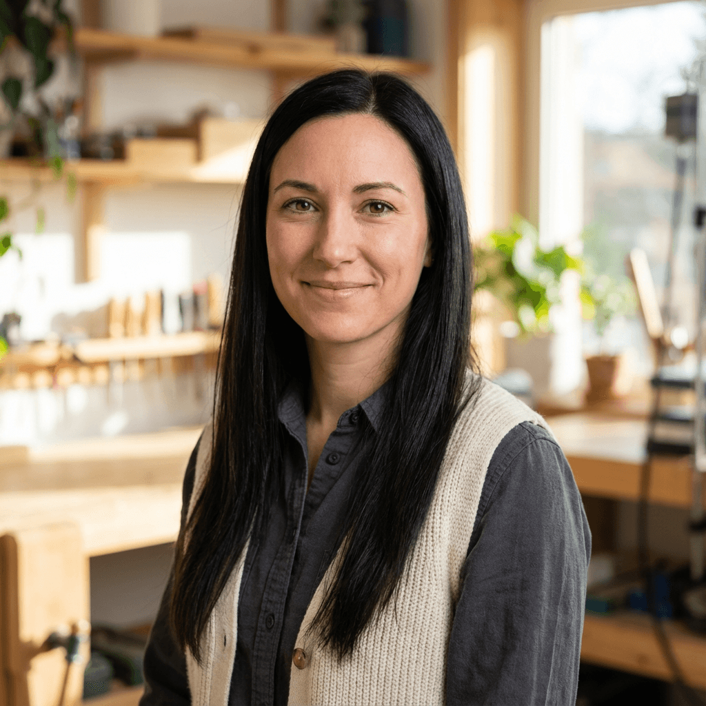 Angela Foster, medical courier service owner